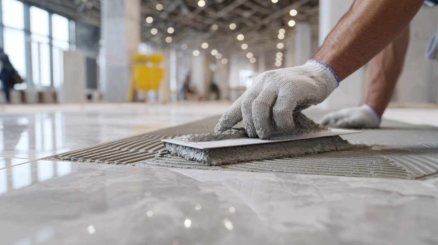 Granit ve Porselen Karo Uygulamalarında CHEMFIX GLU GRANITE Avantajları